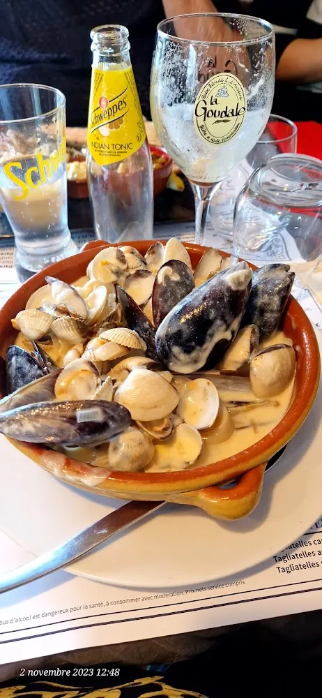 Tagliatelles Au Fruit de Mer